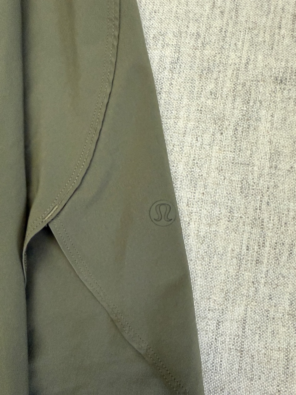 lululemon athletica Olive Green Pleated High-Low Skirt - Picture 2 of 4